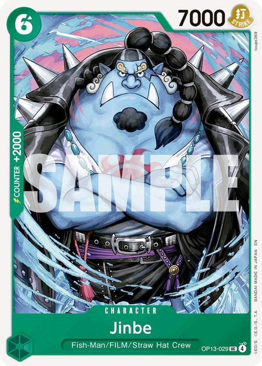 Carrying On His Will - Jinbe (OP-13) OP13-029