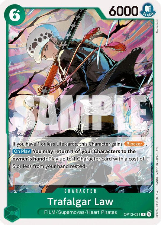 Carrying On His Will - Trafalgar Law (OP-13)