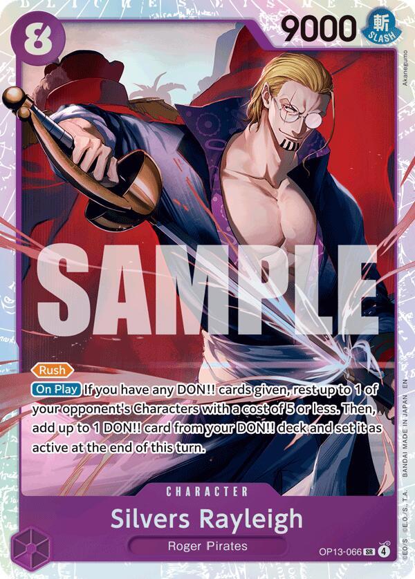 Carrying On His Will - Silvers Rayleigh (OP-13) OP13-066