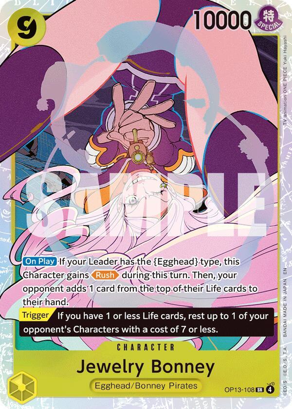 Carrying On His Will - Jewelry Bonney (108) (OP-13) OP13-108