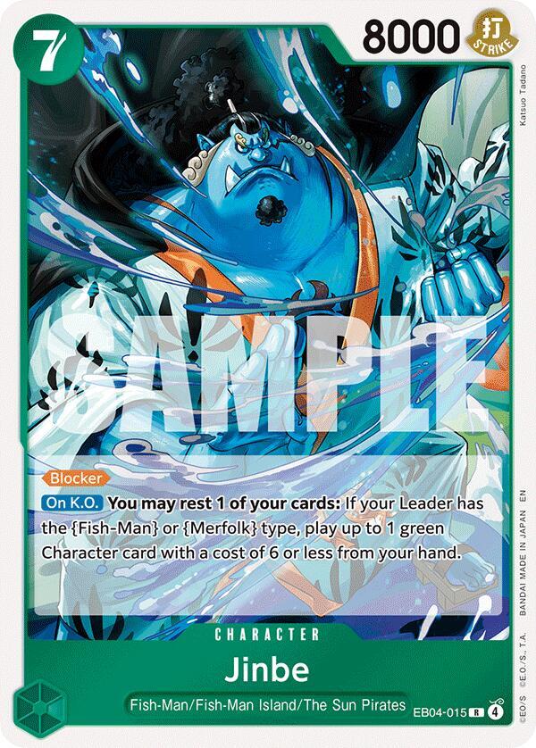 The Azure Sea's Seven - Jinbe - EB04-015 (OP-14)