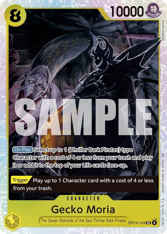 The Azure Sea's Seven - Gecko Moria - OP14-104 (OP-14)