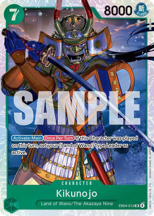 The Azure Sea's Seven - Kikunojo - EB04-012 (OP-14)