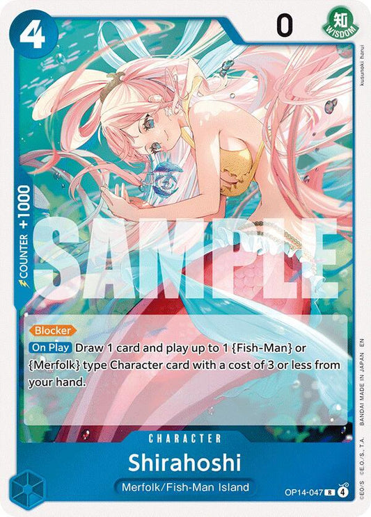 The Azure Sea's Seven - Shirahoshi (OP-14)