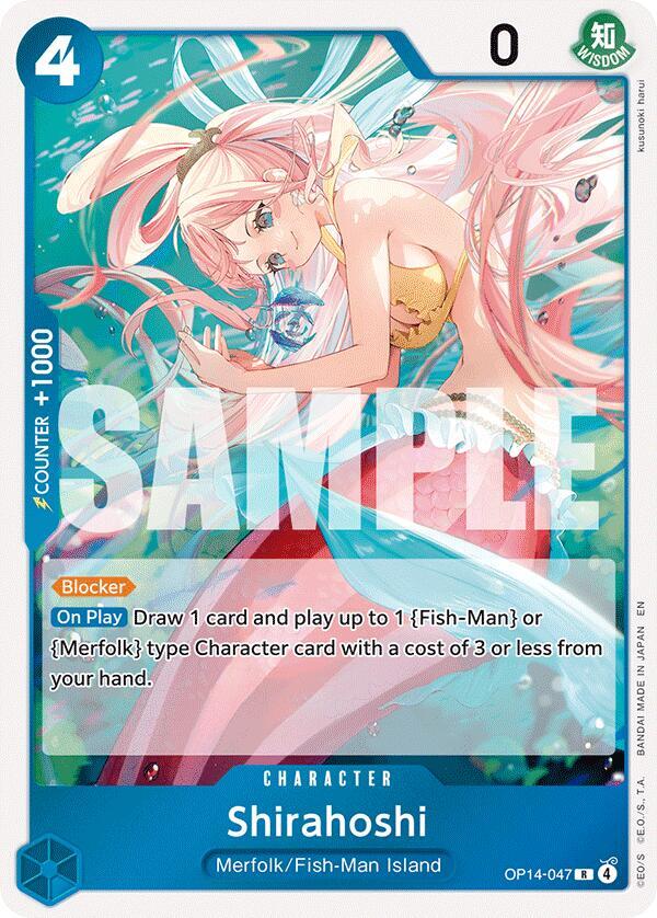 The Azure Sea's Seven - Shirahoshi (OP-14)