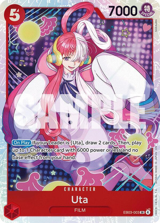 Extra Booster: One Piece Heroines Edition - Uta (003) (EB-03)