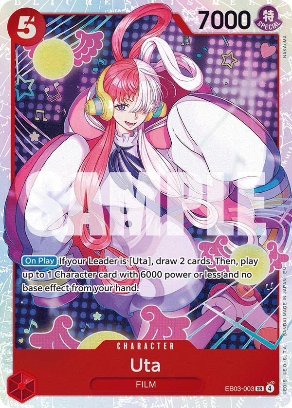 Extra Booster: One Piece Heroines Edition - Uta (003) (EB-03)