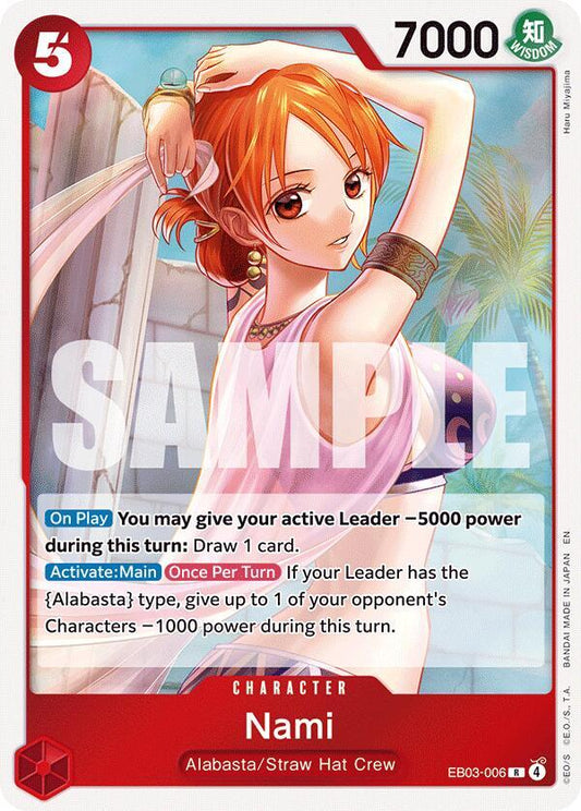 Extra Booster: One Piece Heroines Edition - Nami (006) (EB-03)