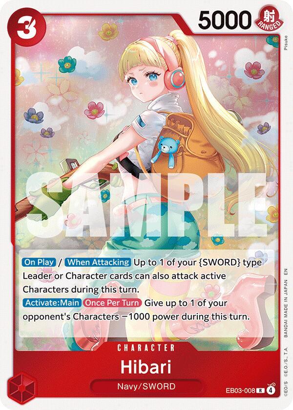 Extra Booster: One Piece Heroines Edition - Hibari (EB-03)
