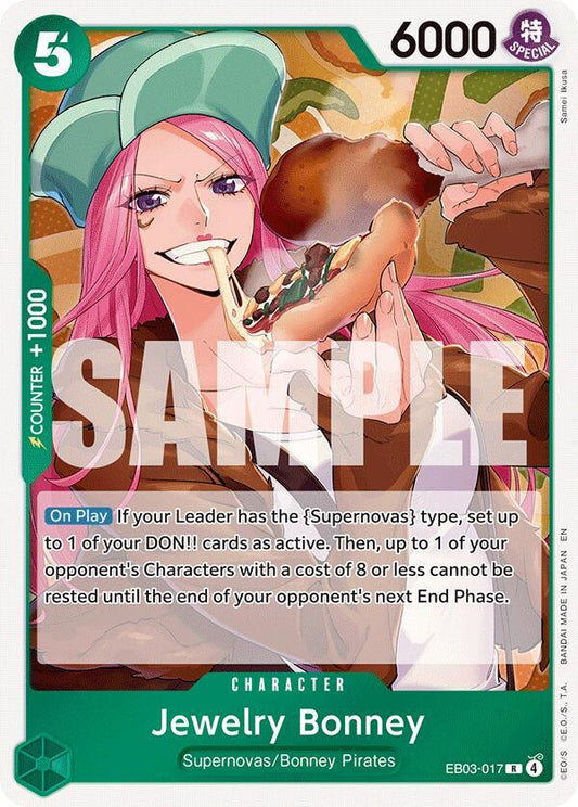 Extra Booster: One Piece Heroines Edition - Jewelry Bonney (EB-03)