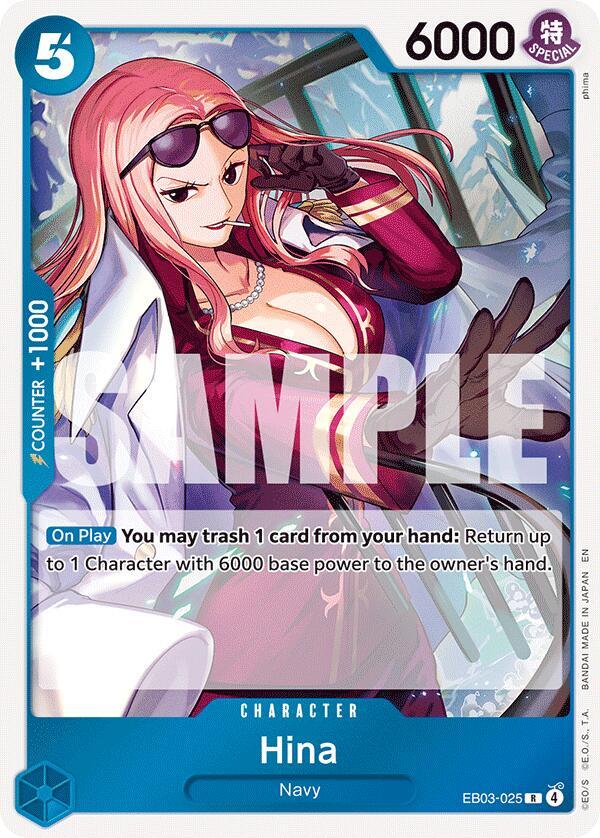 Extra Booster: One Piece Heroines Edition - Hina (EB-03)