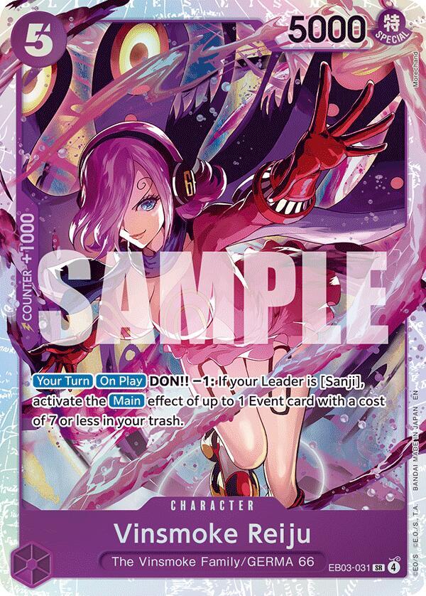 Extra Booster: One Piece Heroines Edition - Vinsmoke Reiju (EB-03)