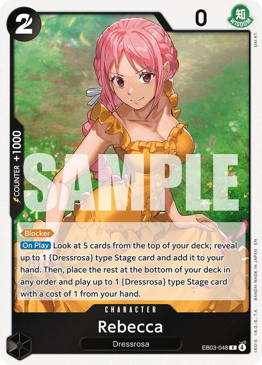 Extra Booster: One Piece Heroines Edition - Rebecca (EB-03)