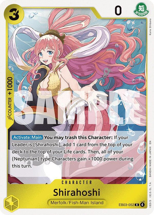 Extra Booster: One Piece Heroines Edition - Shirahoshi (EB-03)
