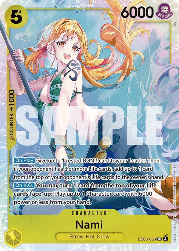 Extra Booster: One Piece Heroines Edition - Nami (053) (EB-03)