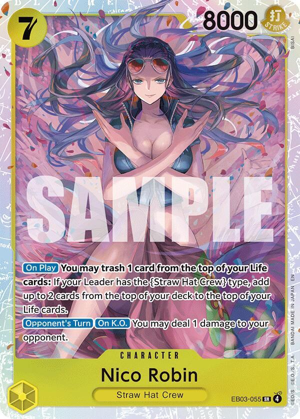 Extra Booster: One Piece Heroines Edition - Nico Robin (055) (EB-03)