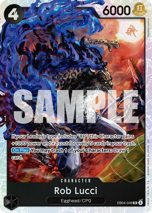 Adventure on Kami's Island - Rob Lucci (OP15-EB04)
