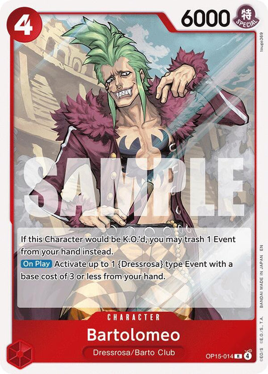 Adventure on Kami's Island - Bartolomeo (OP15-EB04)
