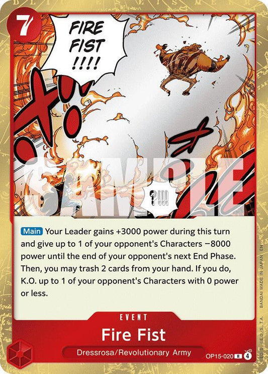 Adventure on Kami's Island - Fire Fist (OP15-EB04)