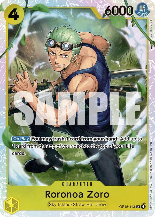 Adventure on Kami's Island - Roronoa Zoro (OP15-113) (OP15-EB04)