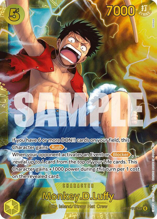 Adventure on Kami's Island - Monkey.D.Luffy (OP15-119) (OP15-EB04)