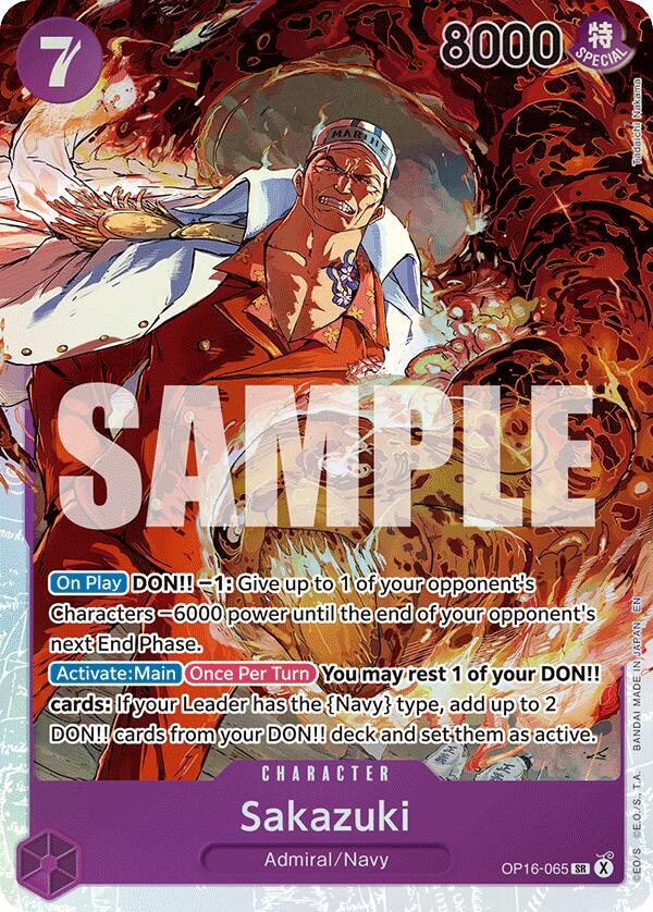 The Time of Battle - Sakazuki (OP-16)