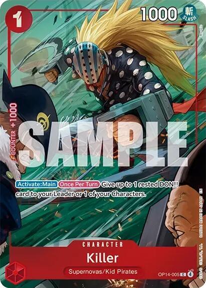 Killer (One Piece Card Game Illustration Box Vol. 8) - One Piece Promotion Cards (OP-PR)