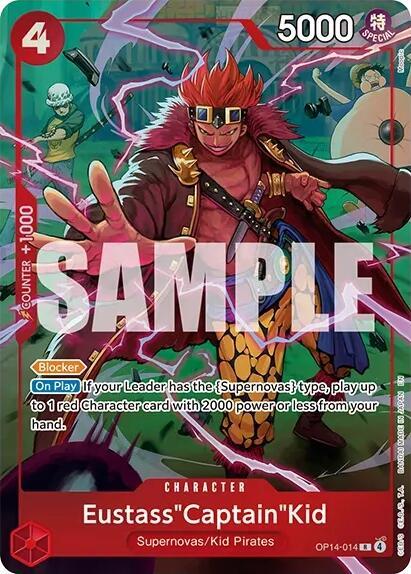 Eustass"Captain"Kid (One Piece Card Game Illustration Box Vol. 8) - One Piece Promotion Cards (OP-PR)