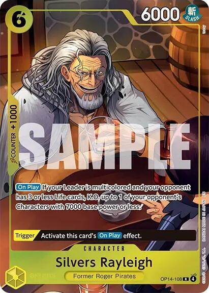 Silvers Rayleigh (One Piece Card Game Illustration Box Vol. 7) - One Piece Promotion Cards (OP-PR)