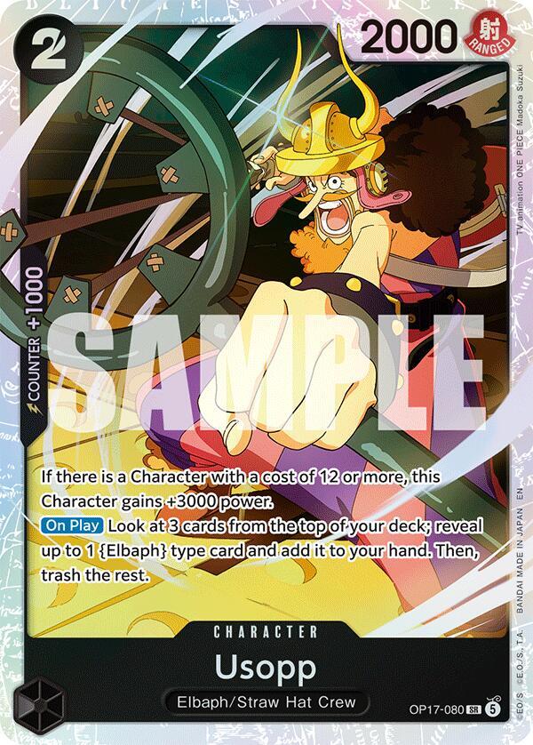 The World's Strongest Warriors - Usopp (OP-17)
