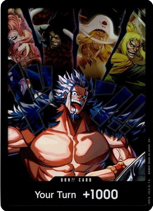The World's Strongest Warriors - DON!! Card (Alternate Art) (Rocks) (OP-17)