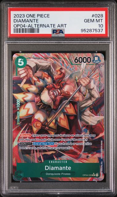 Kingdoms of Intrigue - Diamante (Alternate Art) (OP-04)