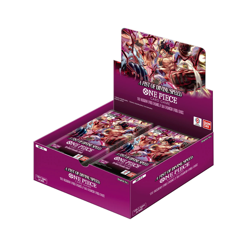 One Piece Card Game - A Fist of Divine Speed Booster Box ( OP-11)