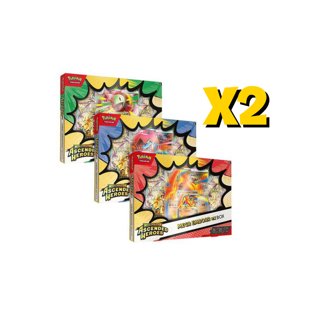 Pokémon - Ascended Heroes Mega ex Boxes Case