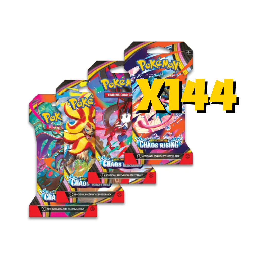 Pokémon - Chaos Rising - Sleeved Booster Pack Case