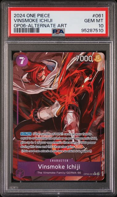 Wings of the Captain - Vinsmoke Ichiji (061) (Alternate Art) (OP-06)