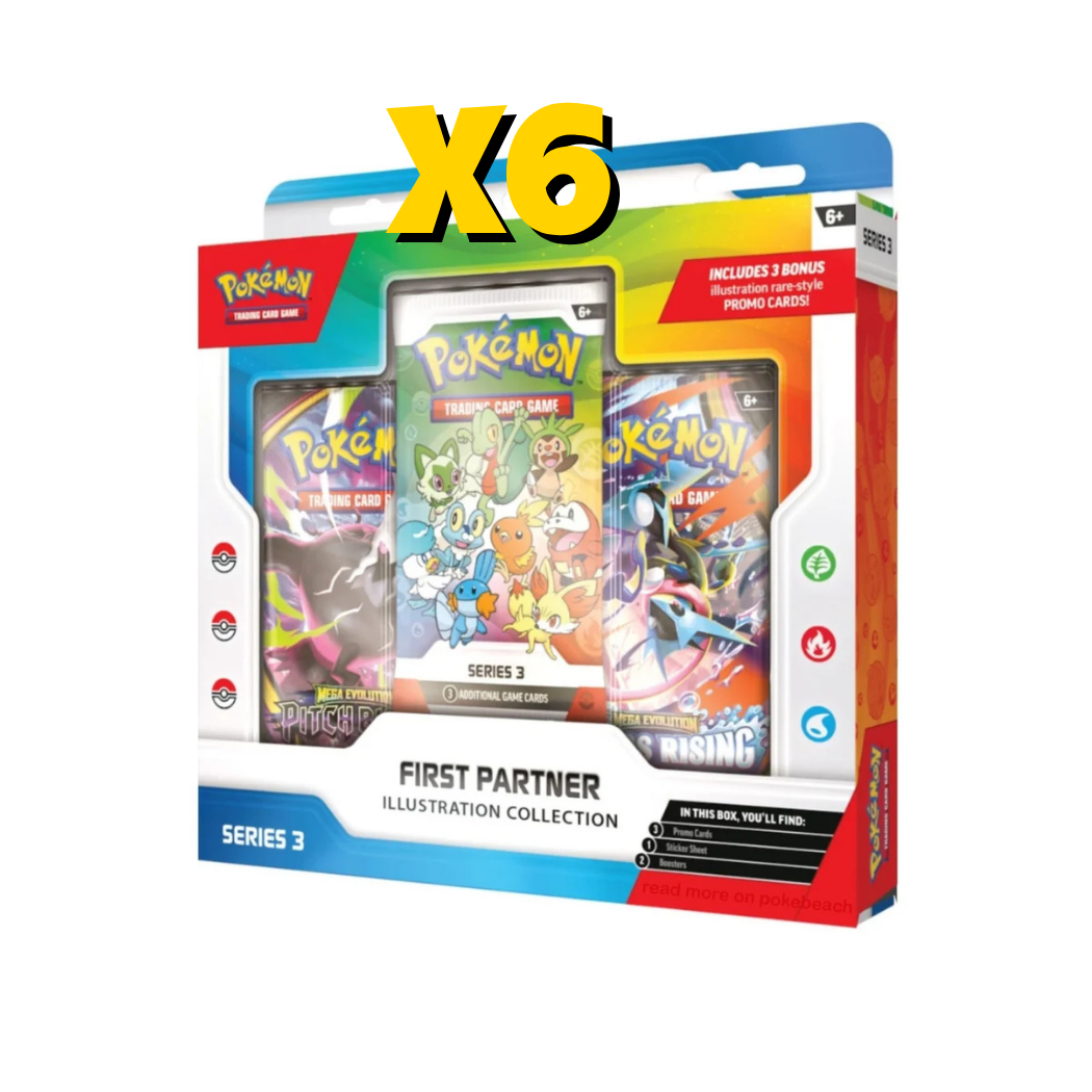 Pokémon - First Partner Illustration Collection Case - Series 3