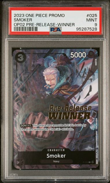 One Piece Promotion Cards (OP-PR) - Smoker (Pre-Release) [Winner]