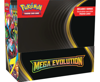Pokemon - Mega Evolution Booster Box ENHANCED (includes Box Topper)