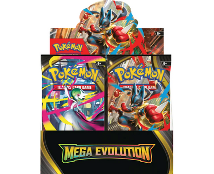 Pokemon - Mega Evolution Booster Box ENHANCED (includes Box Topper)