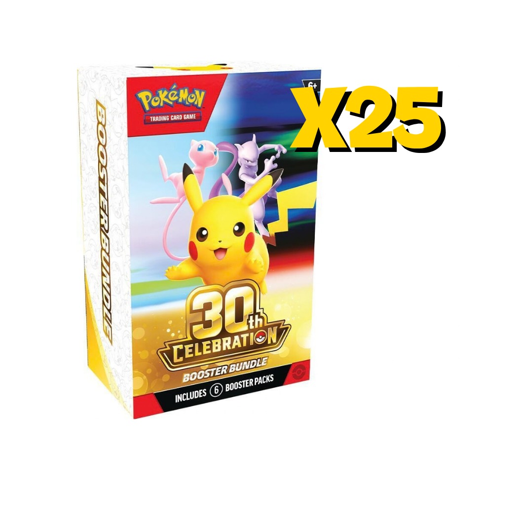 Pokémon - 30th Celebration - Booster Bundle Case (Pre-Order)