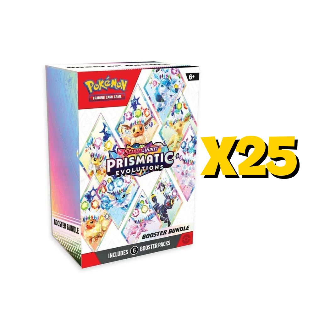 Pokémon - Prismatic Evolutions Booster Bundle (Sealed Case)
