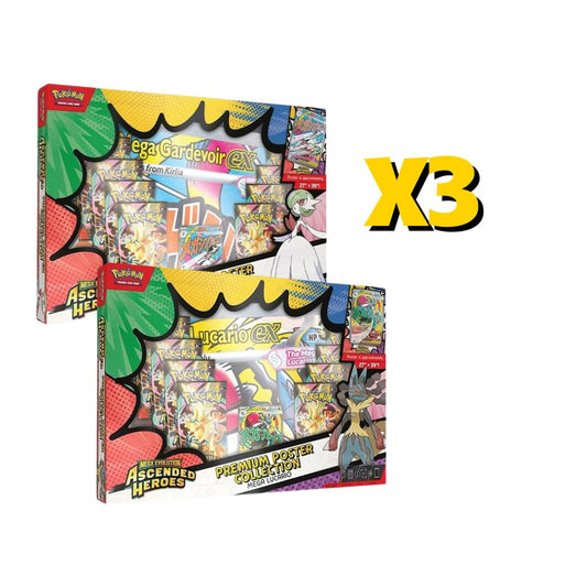 Pokémon - Ascended Heroes Premium Poster Collection Sealed Case
