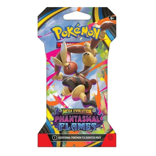 Pokemon - Mega Evolution - Phantasmal Flames - Sleeved Booster Pack