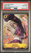 PSA 10 - 2023 ONE PIECE OP05-AWAKENING OF THE NEW ERA #102 GEDATSU ALTERNATE ART